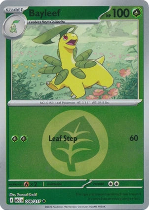 ASC009/217 - Bayleef Energy Reverse Holo