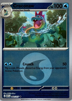 ASC042/217 - Croconaw Energy Reverse Holo