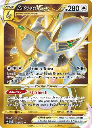 BRS184/172 - Arceus VSTAR