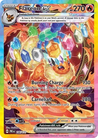 PRE146/131 - Flareon ex