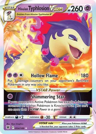 ASR054/189 - Hisuian Typhlosion VSTAR