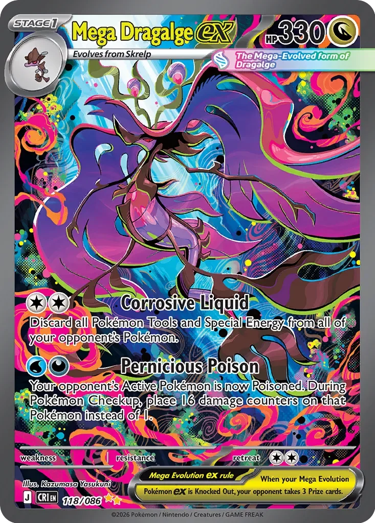 CRI118/086 - Mega Dragalge ex