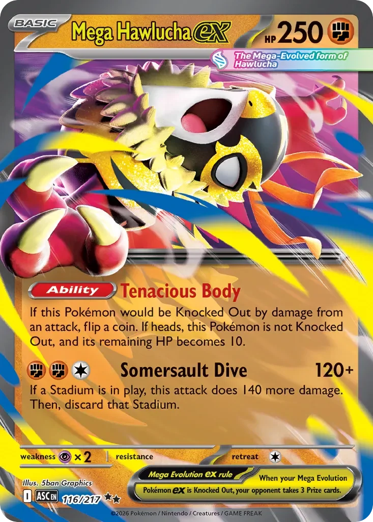 ASC116/217 - Mega Hawlucha ex