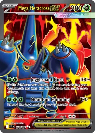 PFL108/094 - Mega Heracross ex