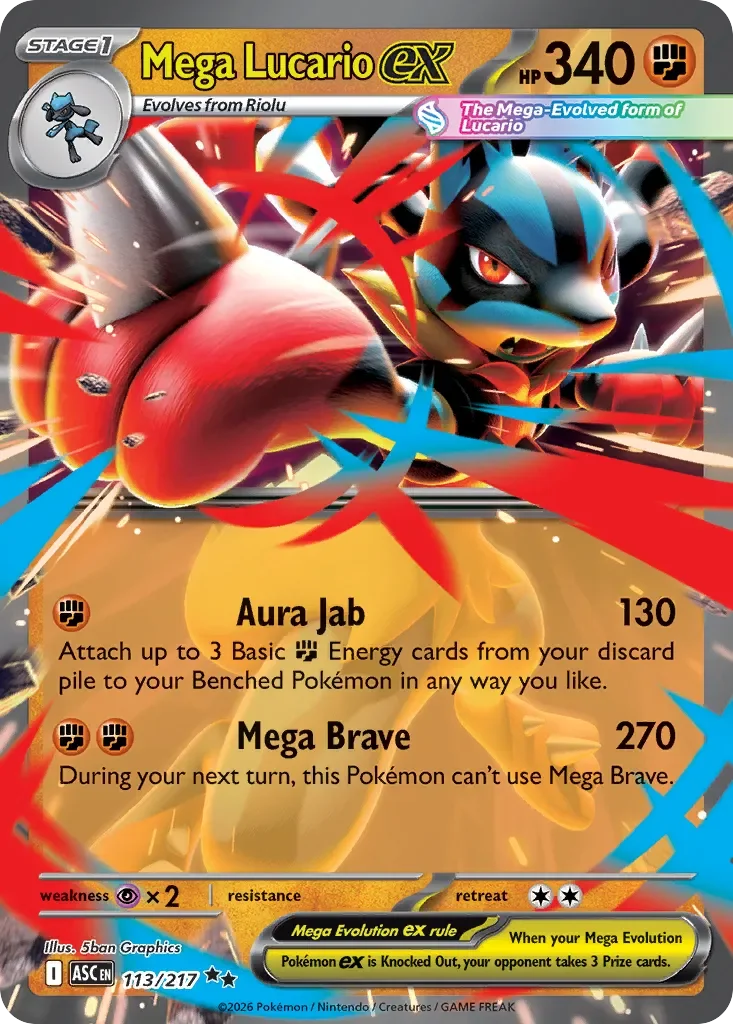 ASC113/217 - Mega Lucario ex