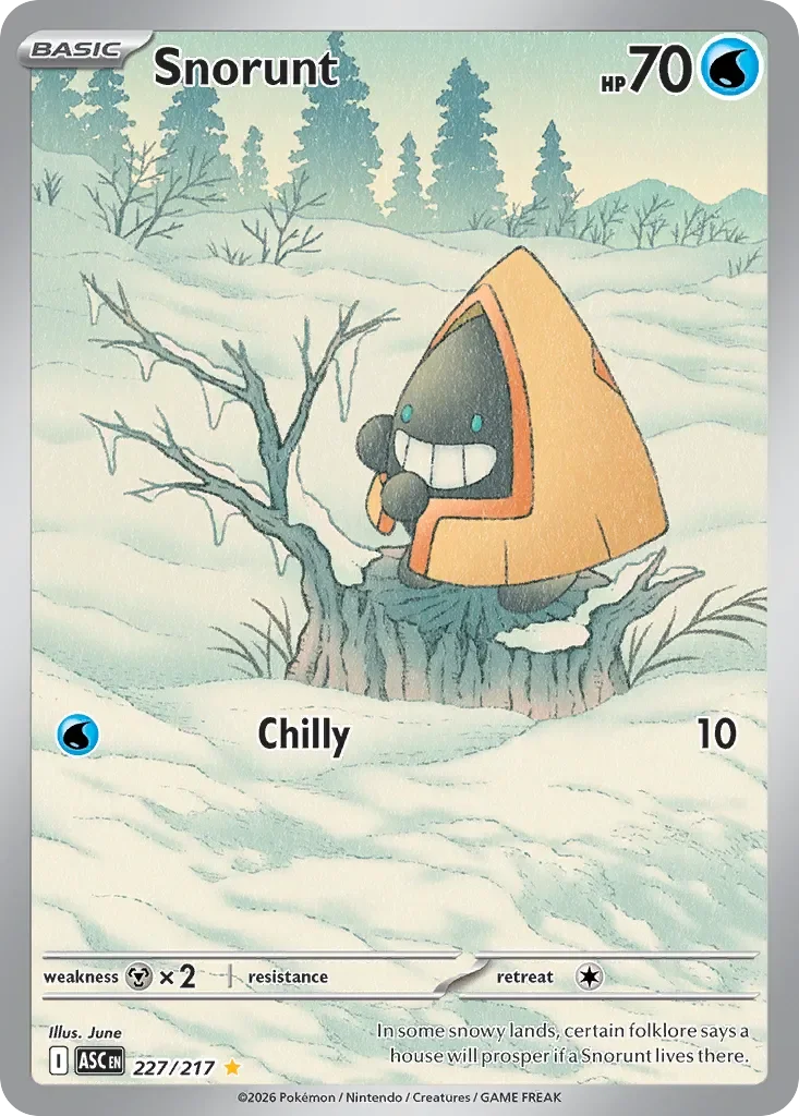 ASC227/217 - Snorunt