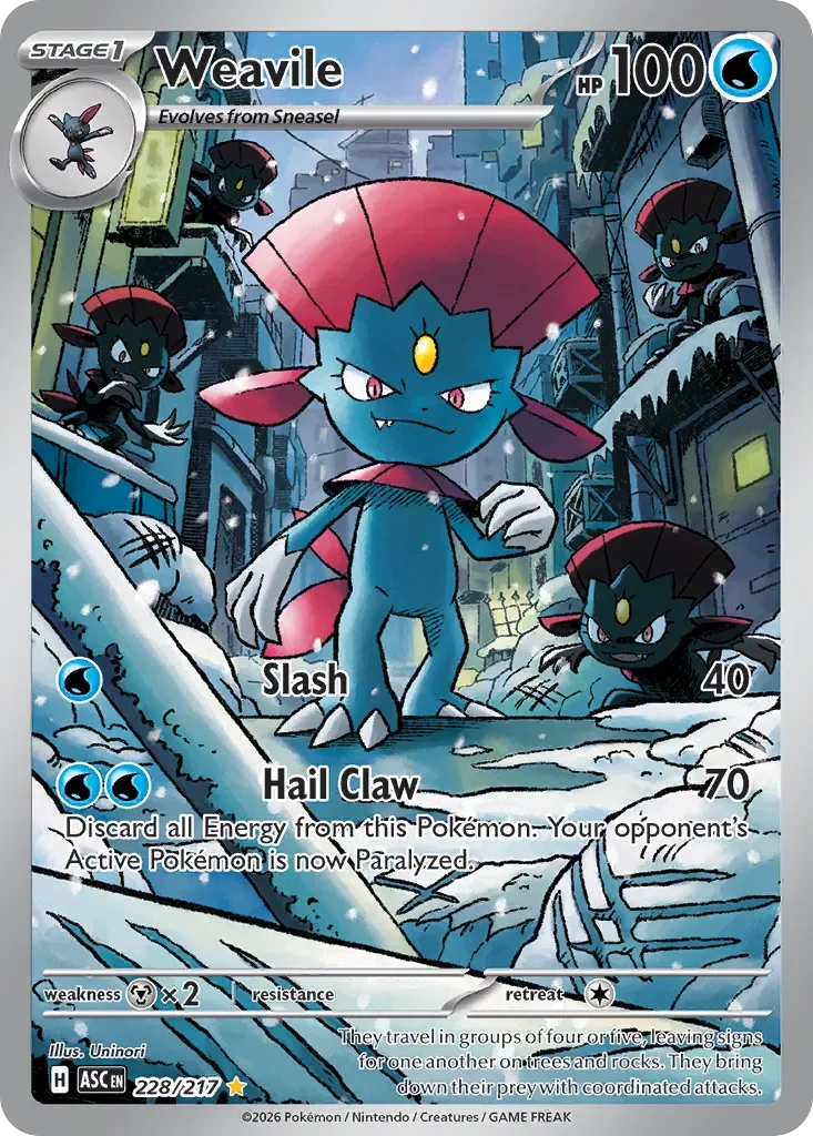ASC228/217 - Weavile