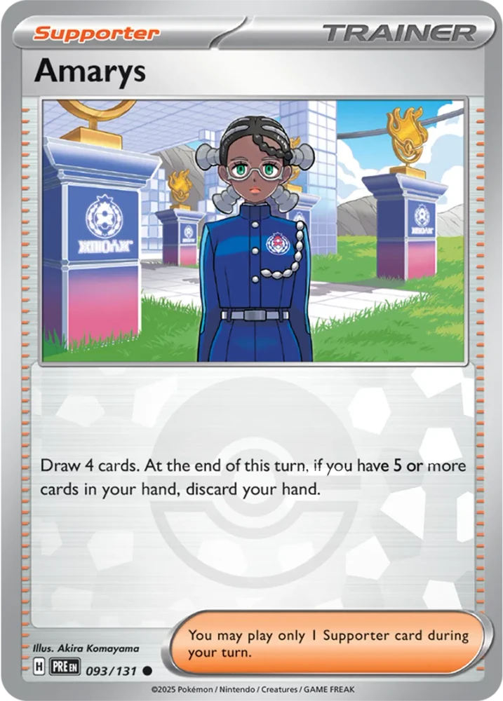 PRE093/131PB - Amarys Poke Ball