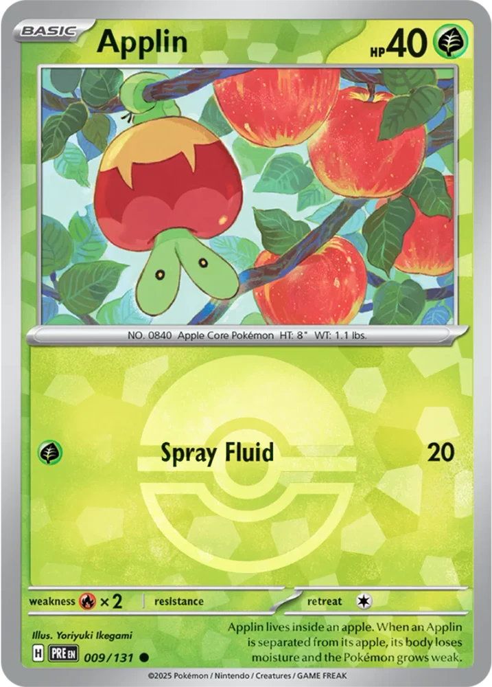PRE009/131PB - Applin Poke Ball