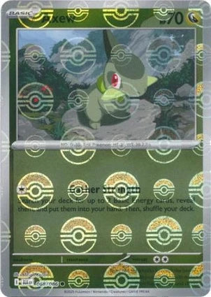 BLK068/086PB - Axew Poke Ball