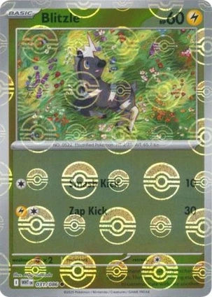 WHT031/086PB - Blitzle Poke Ball
