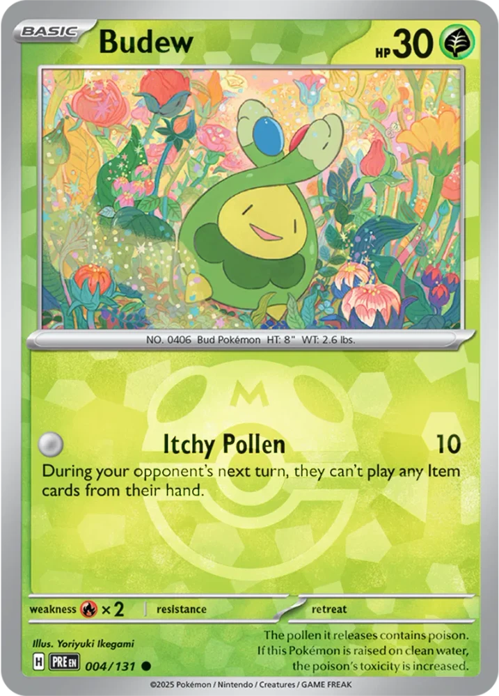 PRE004/131MB - Budew Master Ball