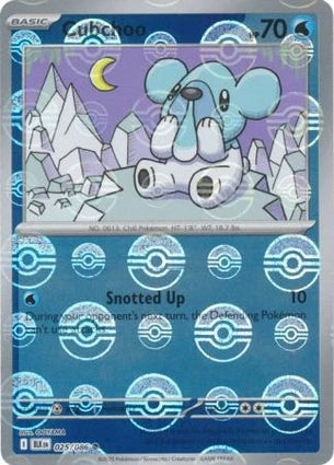 BLK025/086PB - Cubchoo Poke Ball