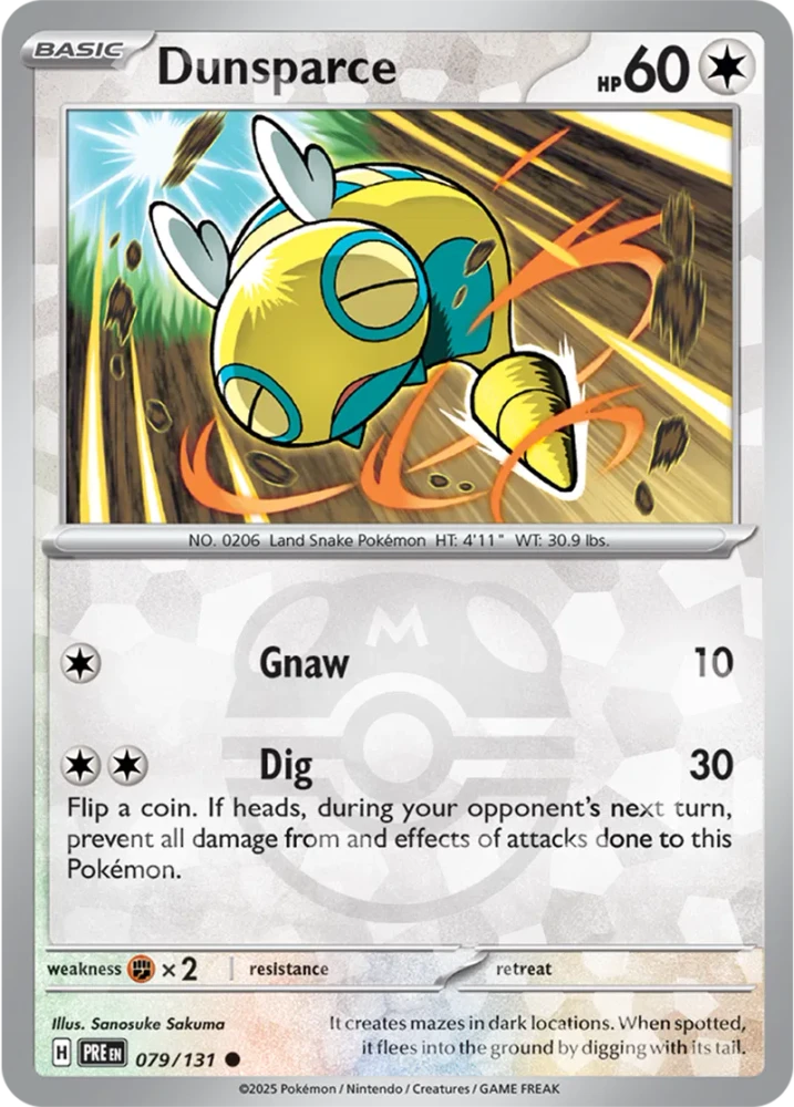 PRE079/131MB - Dunsparce Master Ball