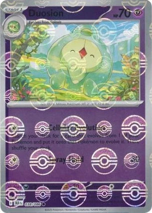 BLK038/086PB - Duosion Poke Ball