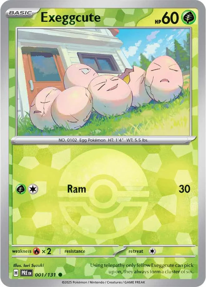 PRE001/131PB - Exeggcute Poke Ball