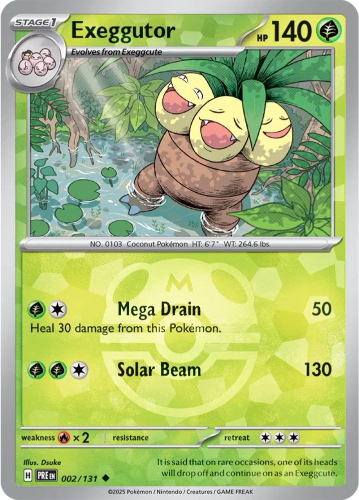 PRE002/131MB - Exeggutor Master Ball