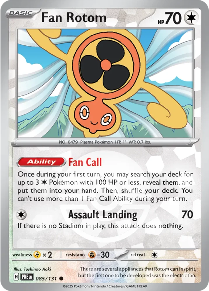 PRE085/131PB - Fan Rotom Poke Ball