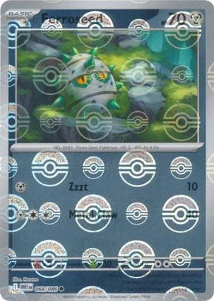 WHT068/086PB - Ferroseed Poke Ball