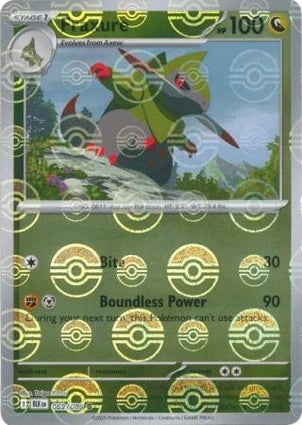 BLK069/086PB - Fraxure Poke Ball