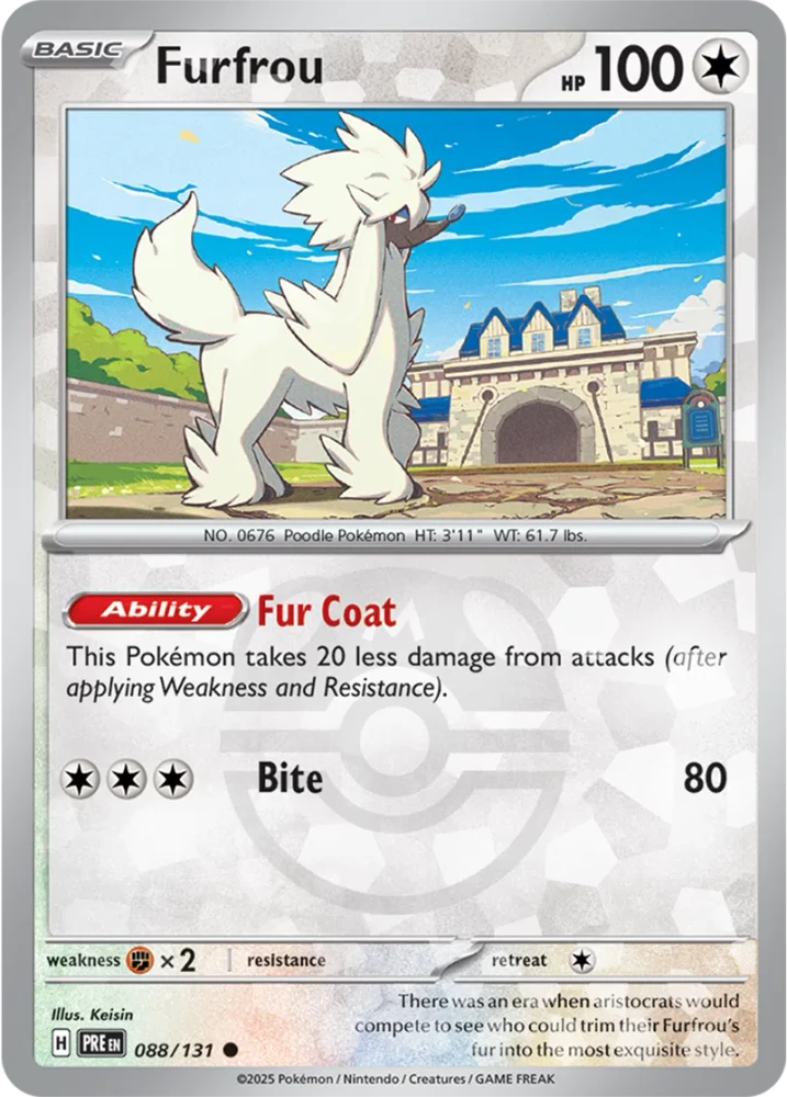 PRE088/131MB - Furfrou Master Ball
