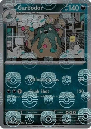 WHT060/086MB - Garbodor Master Ball