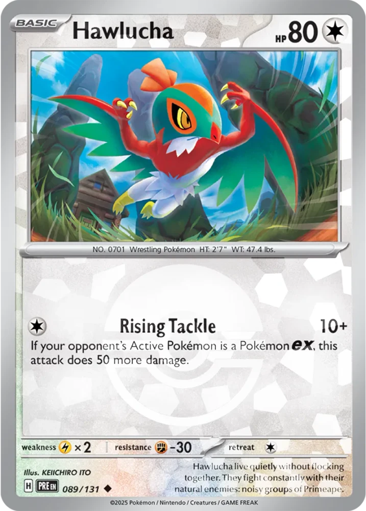 PRE089/131PB - Hawlucha Poke Ball