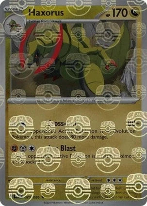 BLK070/086MB - Haxorus Master Ball
