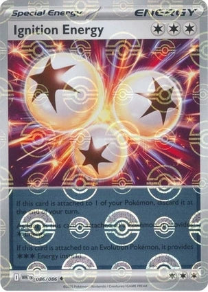 WHT086/086PB - Ignition Energy Poke Ball