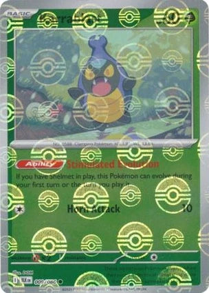 BLK009/086PB - Karrablast Poke Ball