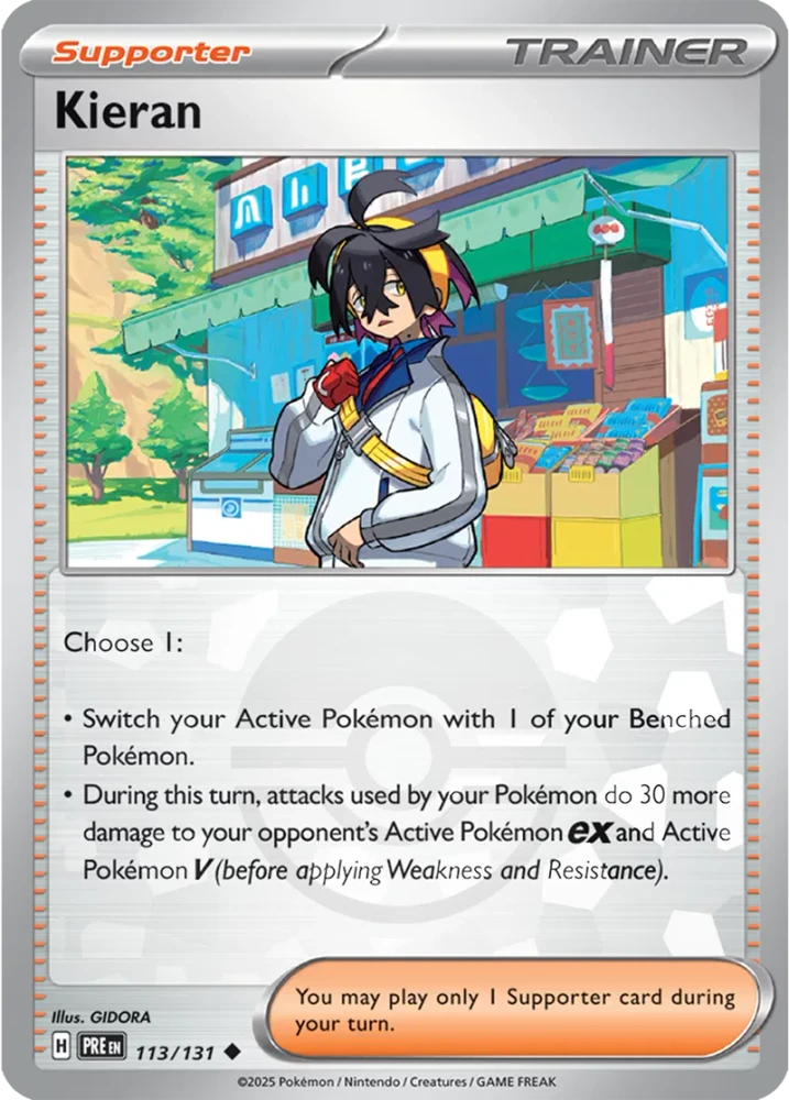 PRE113/131PB - Kieran Poke Ball