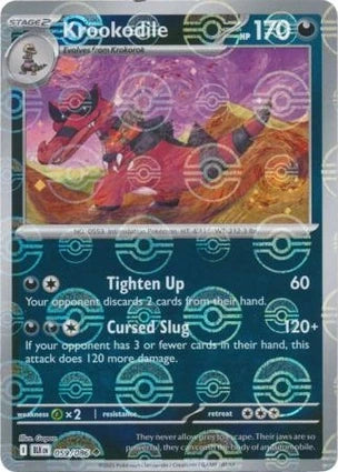 BLK059/086PB - Krookodile Poke Ball
