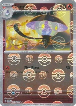 WHT017/086PB - Lampent Poke Ball