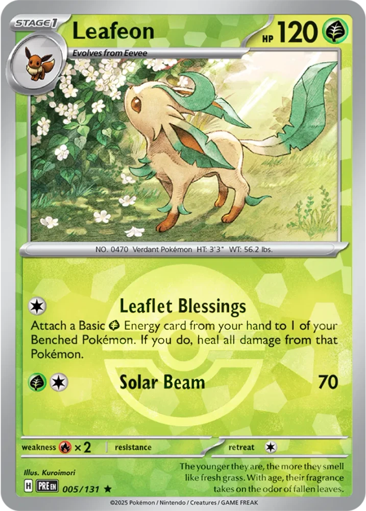 PRE005/131PB - Leafeon Poke Ball