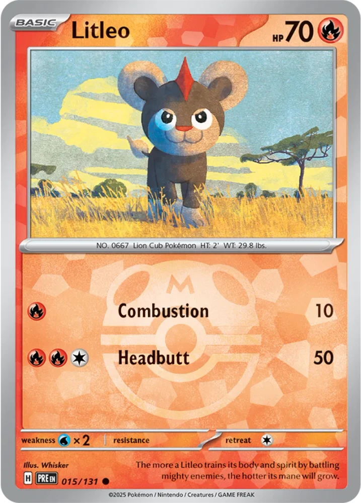 PRE015/131MB - Litleo Master Ball