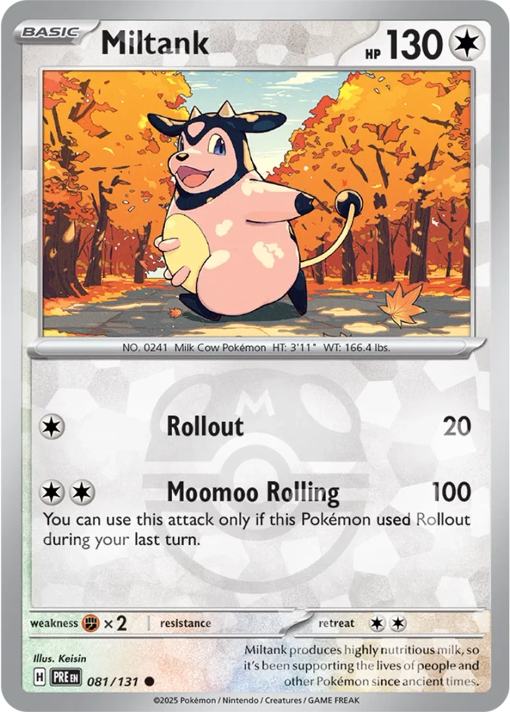 PRE081/131MB - Miltank Master Ball