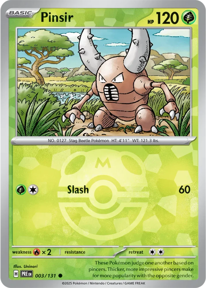 PRE003/131MB - Pinsir Master Ball