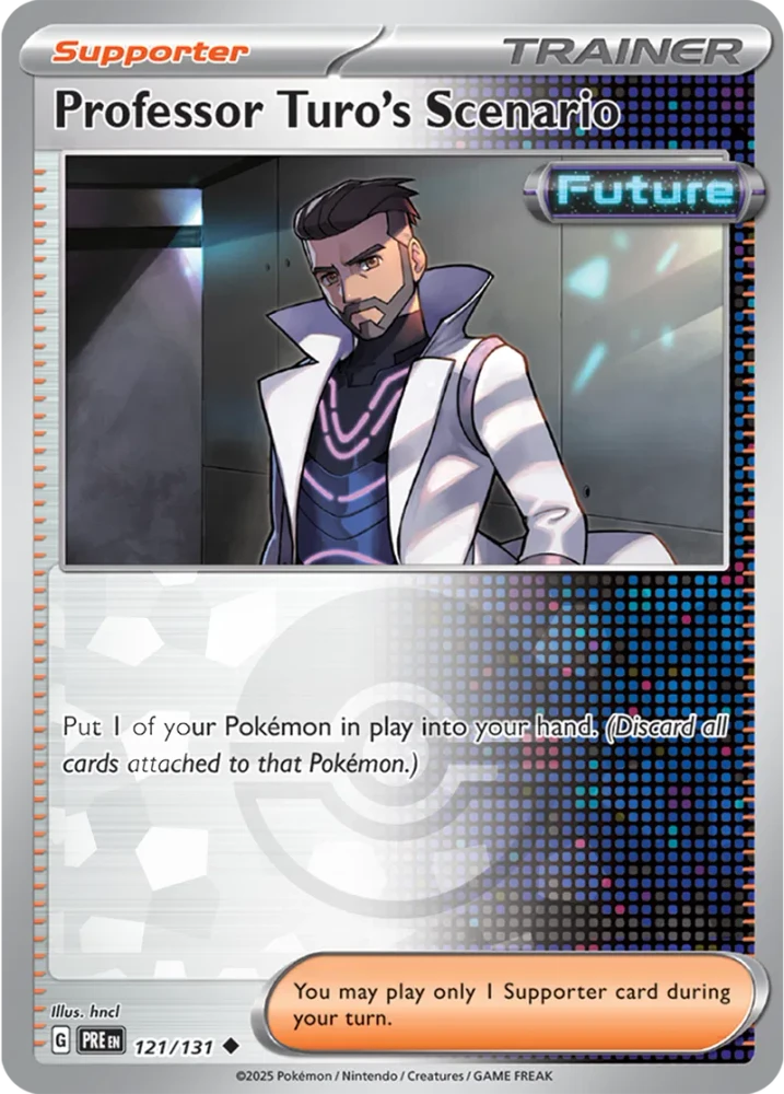 PRE121/131PB - Professor Turo's Scenario Poke Ball
