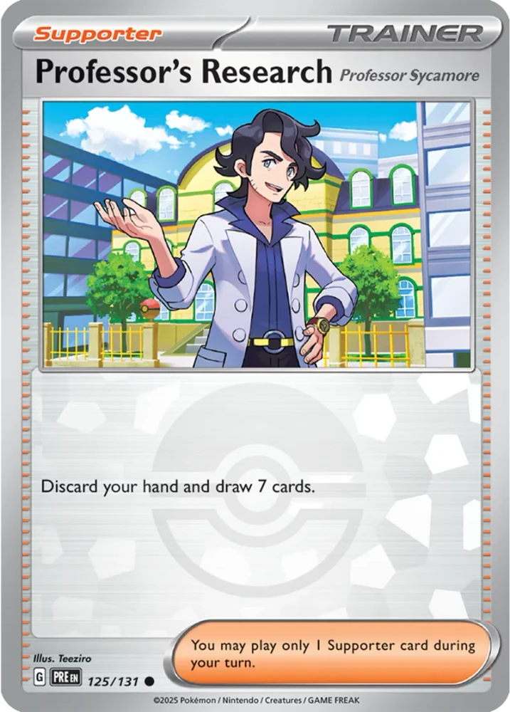PRE125/131PB - Professor's Research Poke Ball
