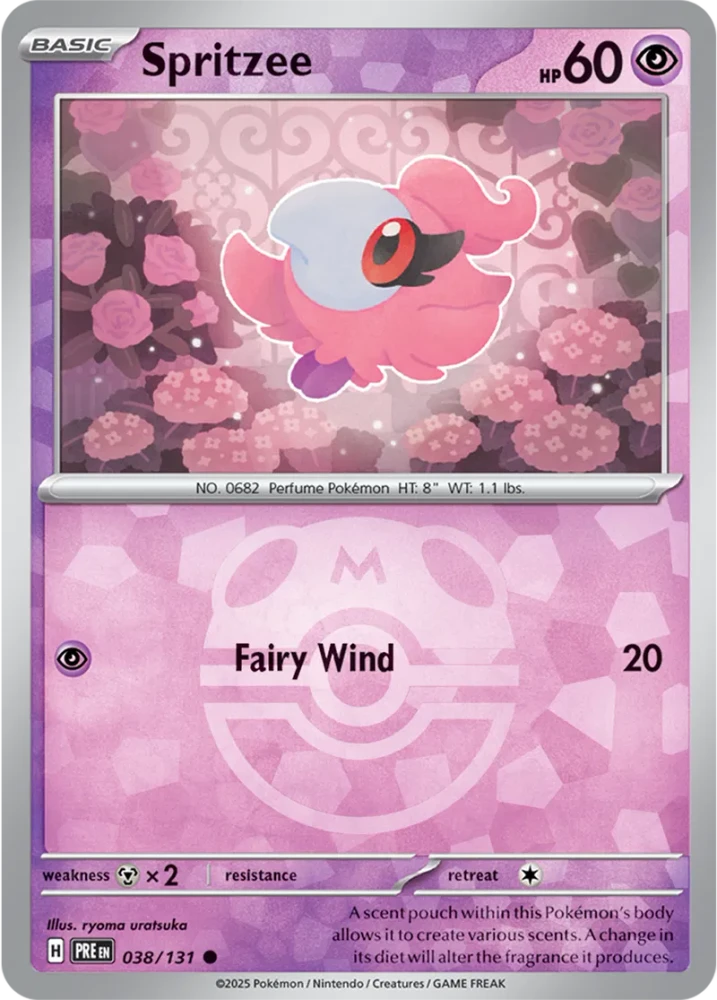 PRE038/131MB - Spritzee Master Ball