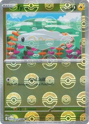 BLK030/086PB - Tynamo Poke Ball