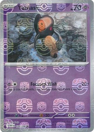 WHT039/086MB - Yamask Master Ball