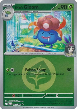 ASC002/217 - Erika's Gloom Energy Reverse Holo