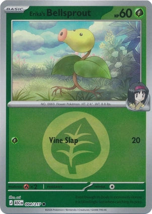 ASC004/217 - Erika's Bellsprout Energy Reverse Holo