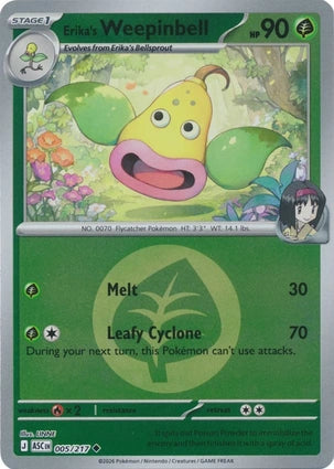 ASC005/217 - Erika's Weepinbell Energy Reverse Holo