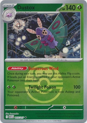 ASC015/217 - Dustox Love Ball Reverse Holo