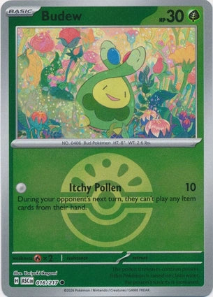 ASC016/217 - Budew Friend Ball Reverse Holo