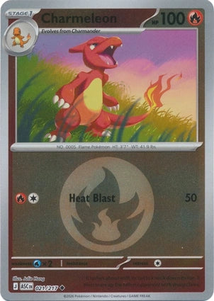 ASC021/217 - Charmeleon Energy Reverse Holo