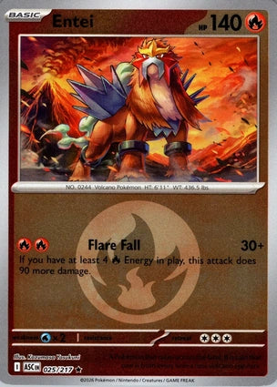 ASC025/217 - Entei Energy Reverse Holo