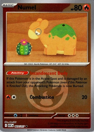 ASC027/217 - Numel Energy Reverse Holo